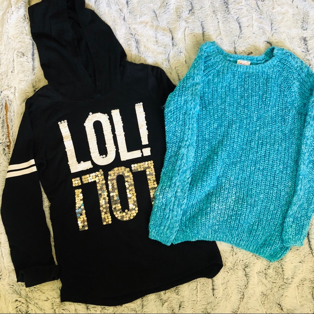 Justice Hoodie/ Sweater Size 12